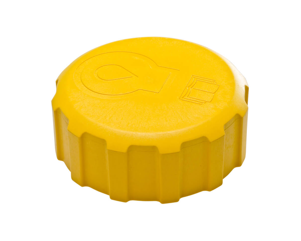 yellow cap Plastic Injection Molded Yellow Cap get a molding quote today